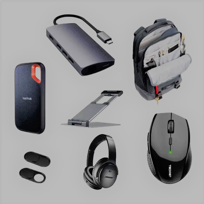 Assorted computer accessories