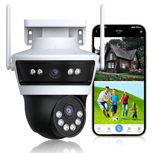 WiFi and 4G SIM security camera