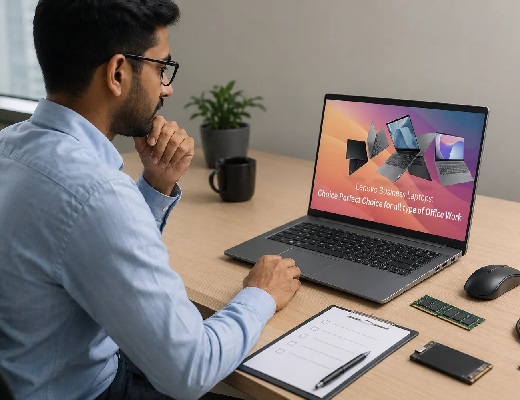 Student and office laptop