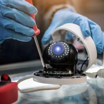 Security system maintenance and repair