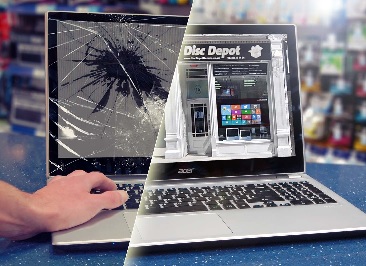 Laptop LED screen replacement